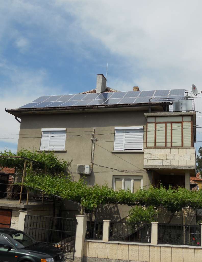 5kW покривна фотоволтаична електроцентрала 5kW покривна фотоволтаична електроцентрала