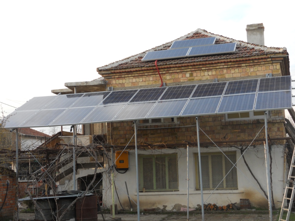Покривна фотоволтаична централа до 5kW Покривна фотоволтаична централа до 5kW