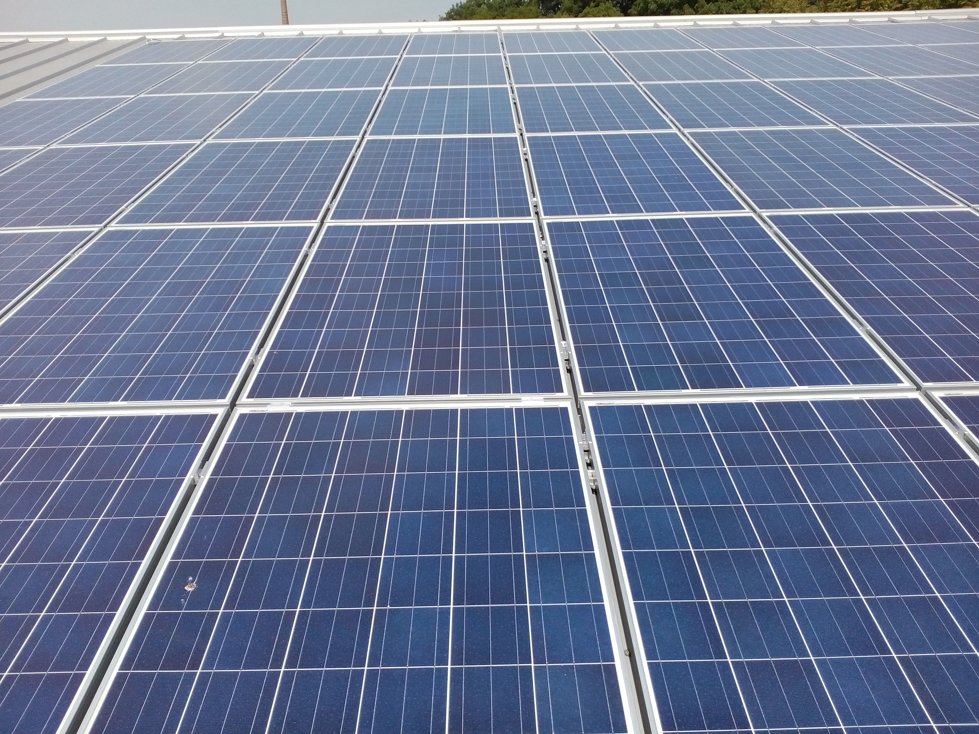 30kW покривна фотоволтаична централа, конструкция K2 30kW покривна фотоволтаична централа