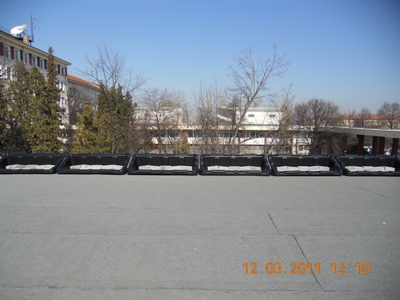 Фотоволтаична централа върху покрива на Техническия университет в гр. София