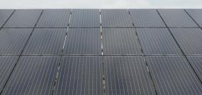 Наземна фотоволтаична електроцентрала с мощност 100kW и модули Hanwha 185Wp Black Diamond
